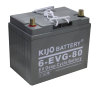 Kijo 12V 6-EVG-80Ah (M6+DIN)